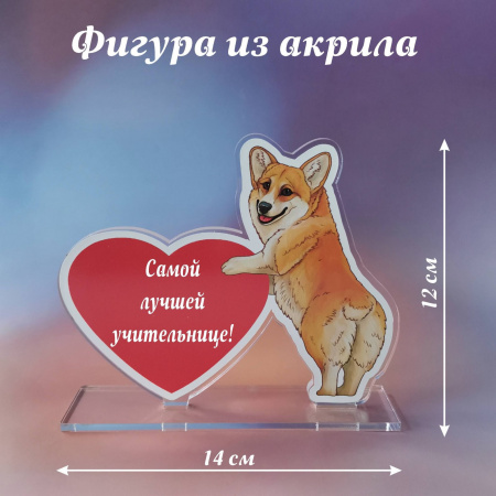027корги Подарок учительнице
